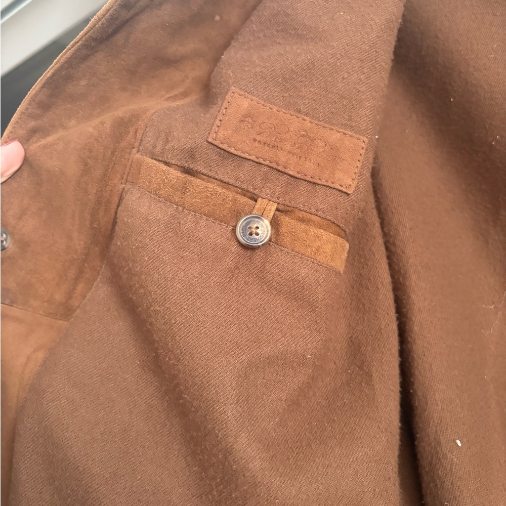 Brooks Brothers Brown Suede Men’s Jacket - Picture 7 of 12